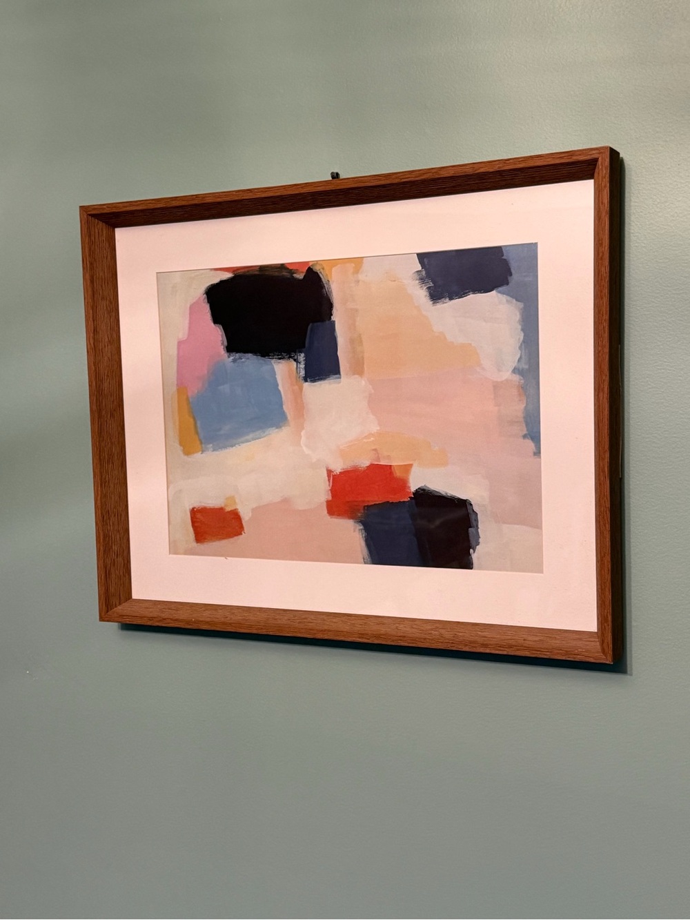 Abstract Framed Wall Art 20”W x 16”H